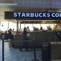 Sipping Aromatic Coffee with a View at Manila Airport