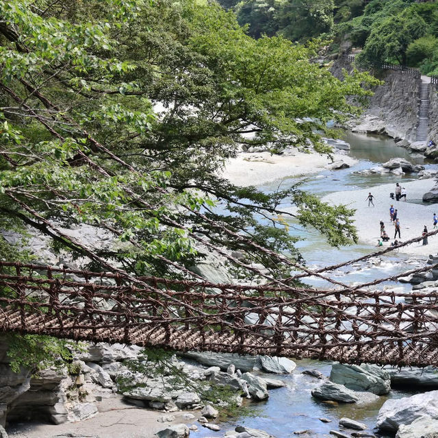 日本三大秘境～步步驚魂之《祖谷のかずら橋》