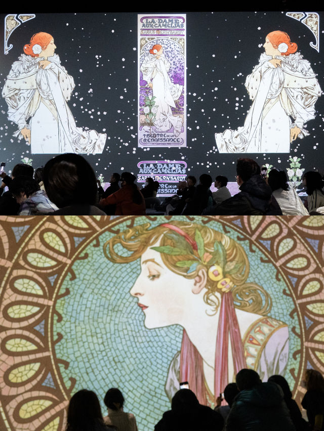 【渋谷】没入型展覧会！ミュシャの作品に溺れよう🌱