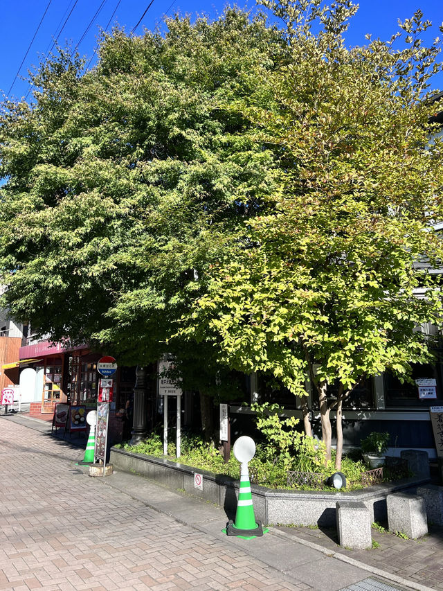 【軽井沢】レトロで可愛いインフォメーションスポット