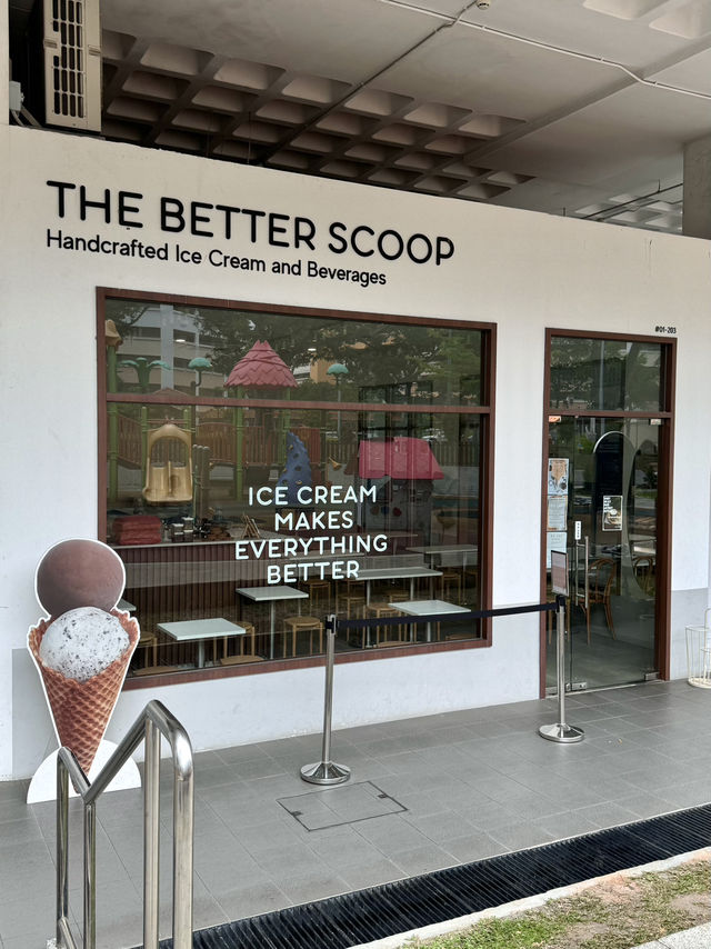 Chewy Nian Gao Waffles and Unique Ice Cream Flavours at The Better Scoop