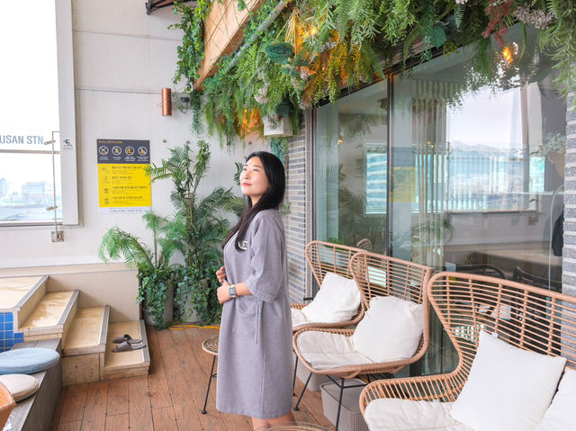 부산 루프탑 수영장 호캉스 하운드호텔 부산역점🏨