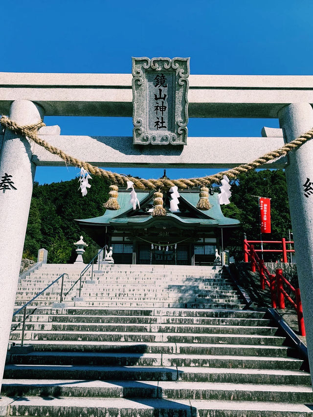絶景とご利益を同時に楽しめる！鏡山神社⛩✨