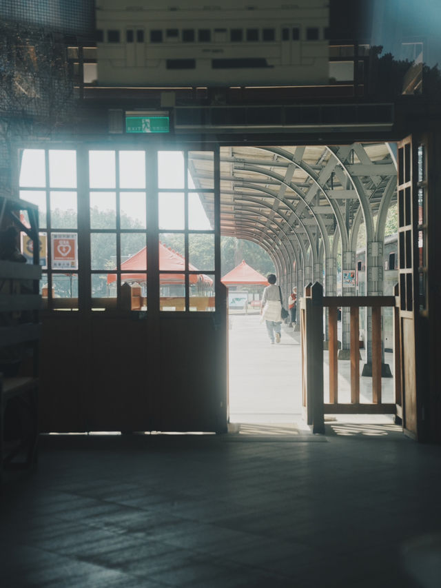 台北旅行 新北投車站 靜靜訴說百年鐵道時光