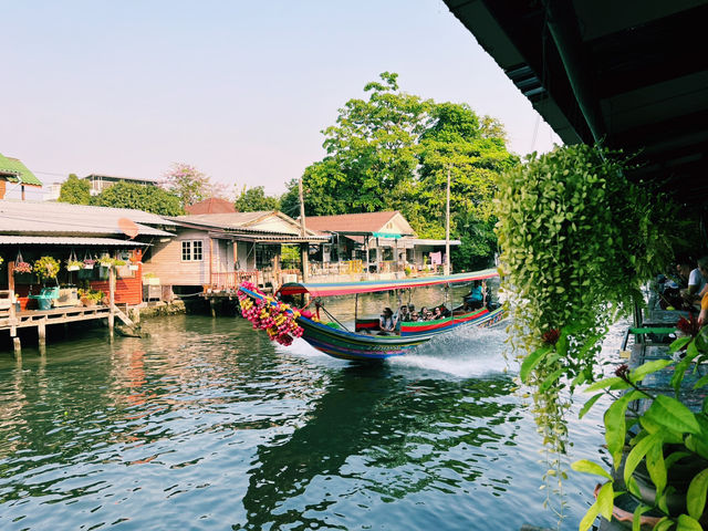 【水上の楽園】クローン・バンルアン水上マーケットで過ごすローカルな1日🚤🌿