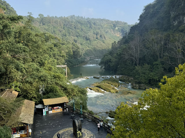 8 AM Magic at Huangguoshu: Escalators, Mist & the Raw Power of China’s Greatest Waterfall!
