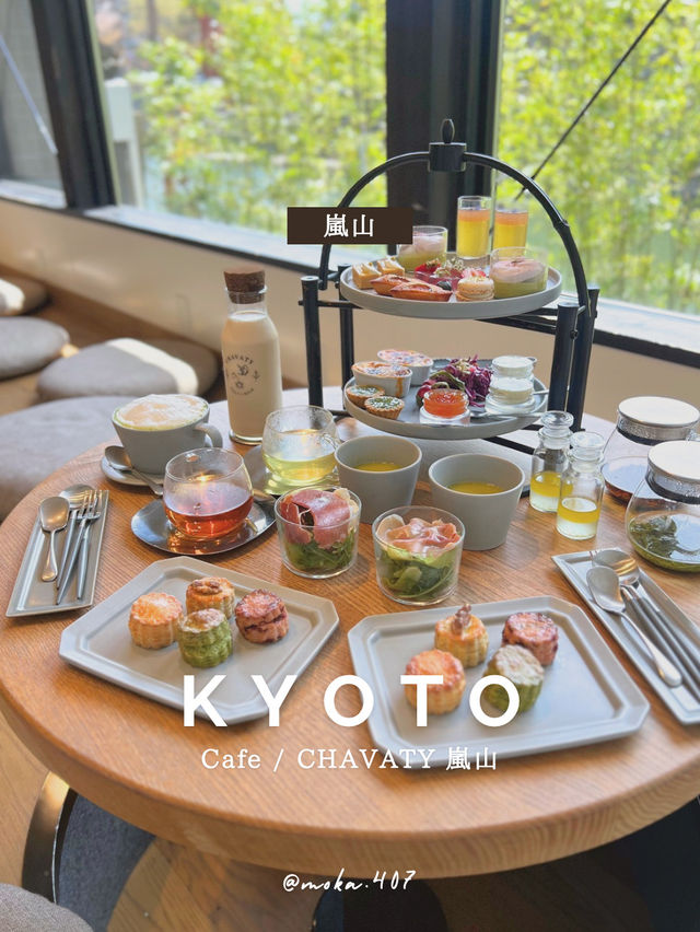 【京都/嵐山】春限定のスコーン食べ放題アフタヌーンティー🥰🌸✨