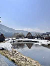 🇯🇵 白川鄉一定要上展望台和近距離拍小屋🏡 ❄️
