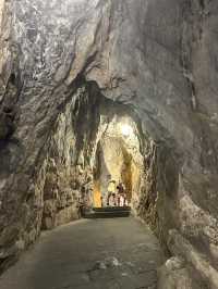 Golden Tranquility at Huyen Khong Cave – A Hidden Sunset Gem in Da Nang