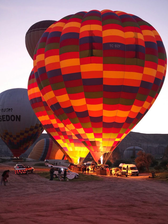 Cappadocia at sunrise