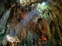Golden Tranquility at Huyen Khong Cave – A Hidden Sunset Gem in Da Nang