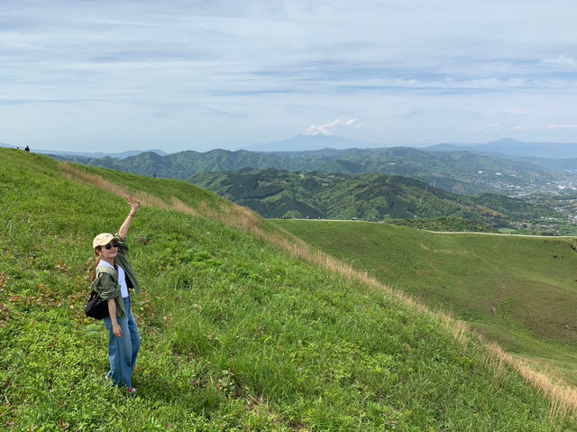 伊東の絶景スポット　大室山＆小室山