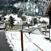 Unforgettable Lauterbrunen White Snow in Lauterbrunnen: A Winter Wonderland