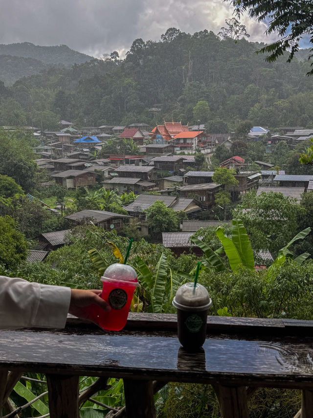 ฤดูฝนที่บ้านป่าเหมี้ยง จ.ลำปาง 🏡⛰️🌧️🌳