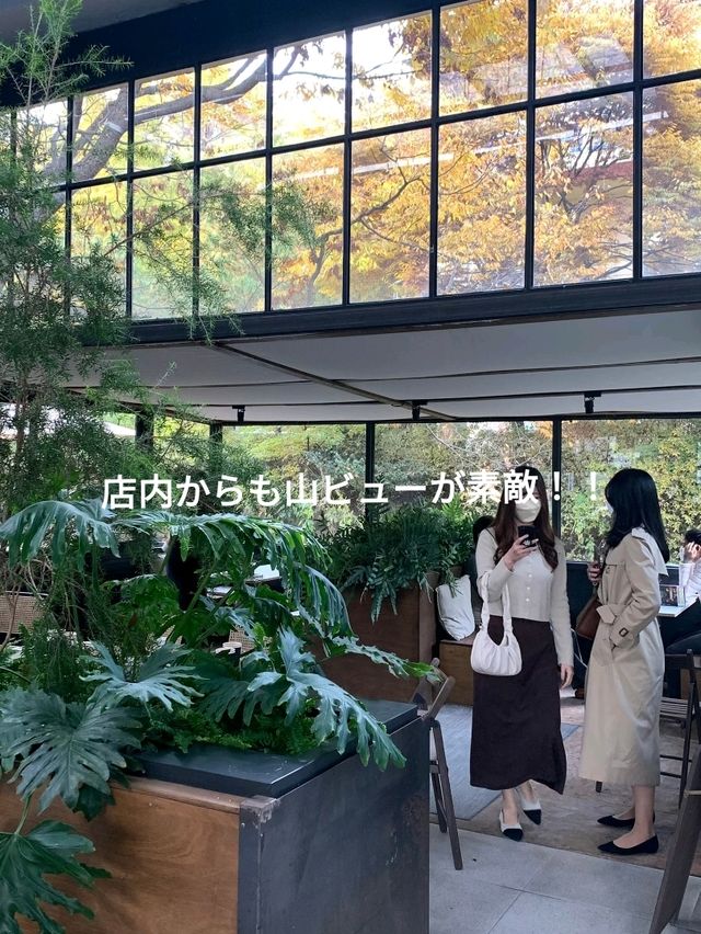 ソウル/北漢山の麓カフェ★山ビューが素敵！！