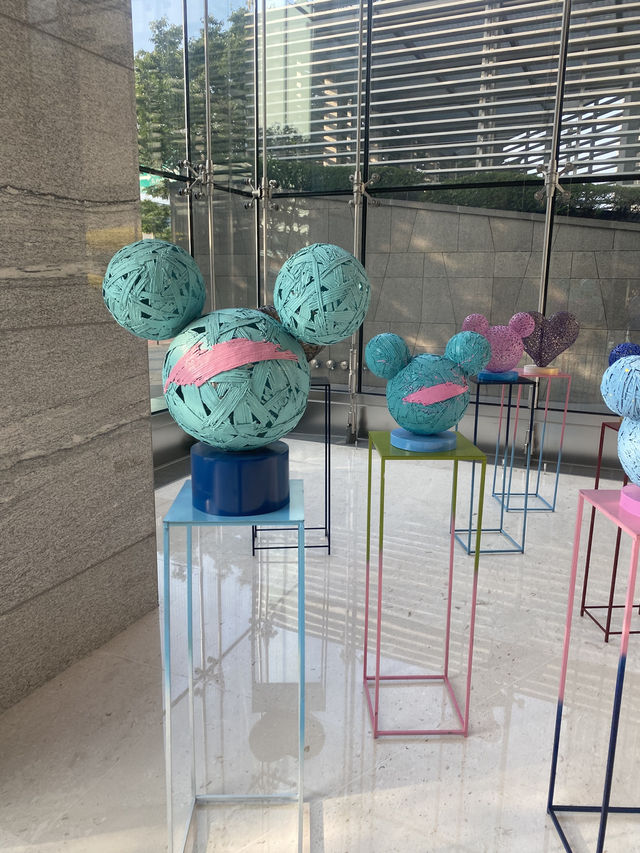 【韓国】場所はヨイドの高層ビル！韓国アート