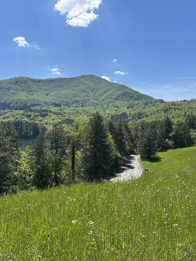 風景如畫嘅意大利Suviana Lake🇮🇹