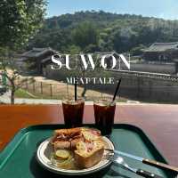 【水原】 水原観光におすすめ！華城行宮周辺 カフェ☕️ MEAT TALE 