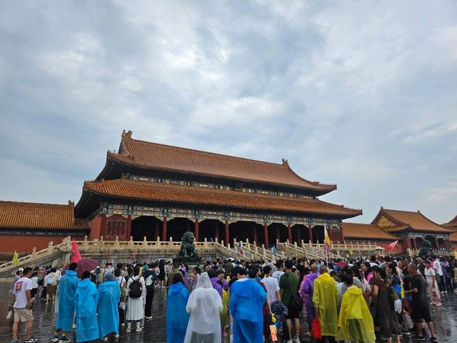 北京故宮 一個下著綿綿細雨的時光旅程