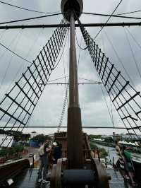 The Flor de la Mar ship in Malacca