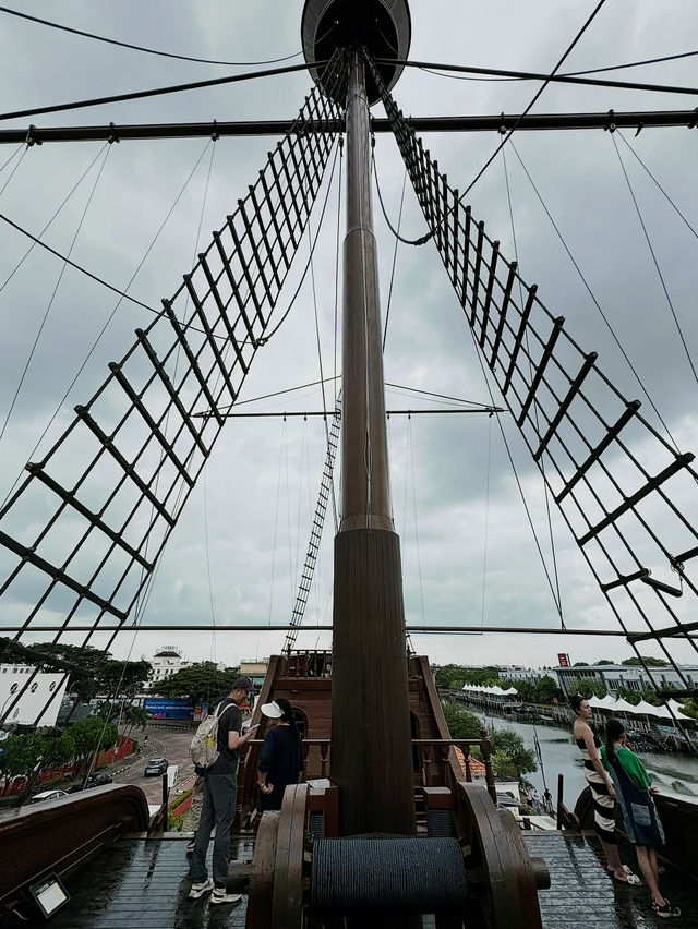 The Flor de la Mar ship in Malacca