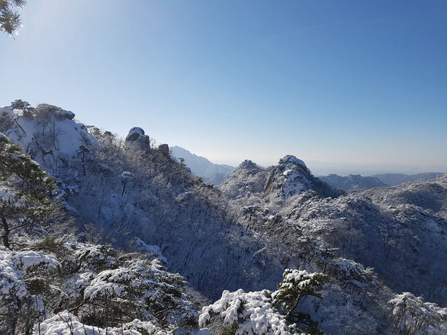 겨울 도봉산