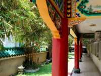 Finding some local vegetarian soul food at the Dharma Realm Guan Yin Sagely Monastery Food Center