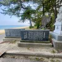 【おんせん県おおいた】潮風を感じて参拝【八幡奈多宮】こんなロケーション珍しいのでは？