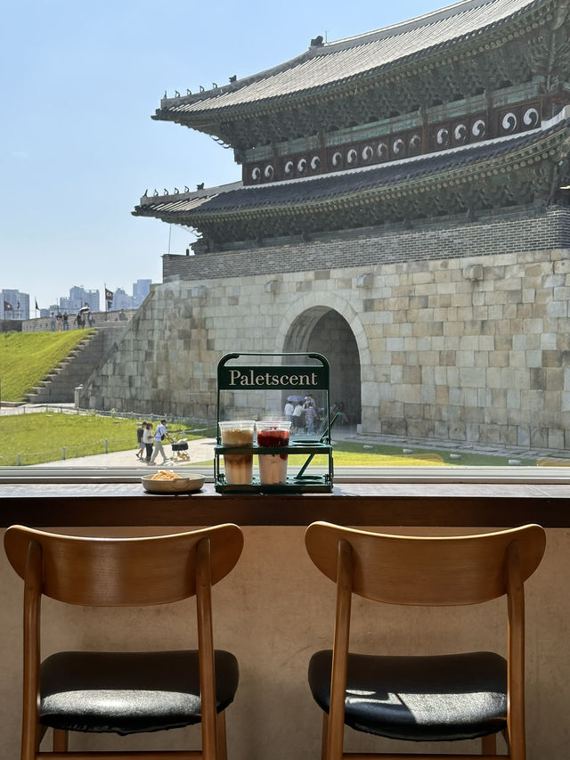  【韓国/水原】長安門を一望できるカフェ