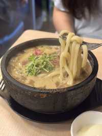 人氣排隊店❣️和風石鍋湯手打烏冬🍲