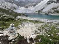 🏔️ Five-Colored Lake & Milk Lake — Sacred Beauty of Daocheng 
