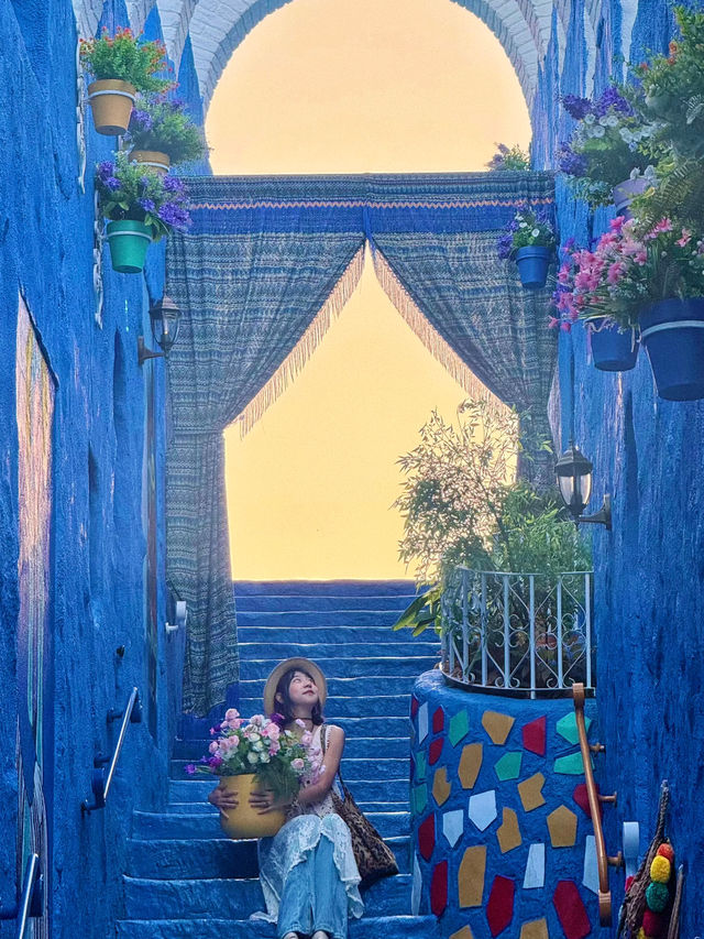 💙 Think it’s Morocco? Guess again — this is Harbin, China!