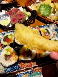 大阪🇯🇵 這家壽司和天婦羅居酒屋一定要去吃