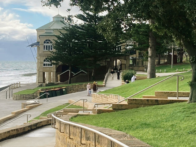 Walking by Cottesloe Beach