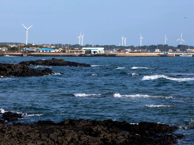 🏖 평대리 해변 – 시골 마을 풍경이 어우러진 바다