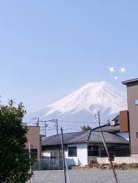 Chilling at Mount Fuji