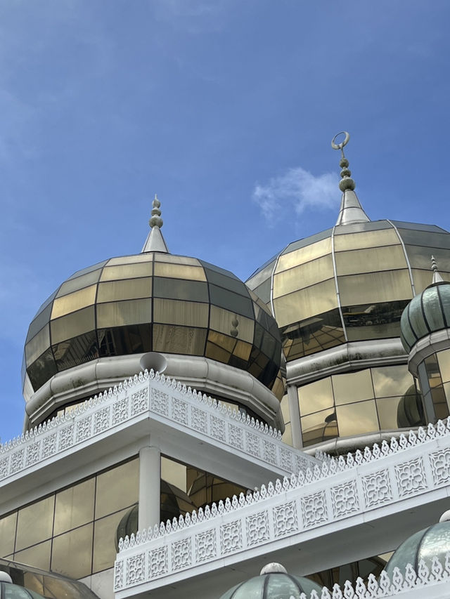 🕌 Crystal Mosque: Where Faith Meets Translucent Dreams! 🌟