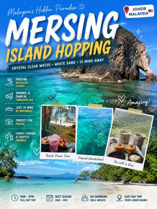 🇲🇾 MALAYSIA'S MALDIVES? 🏝️Hidden Islands in Johor 🌊