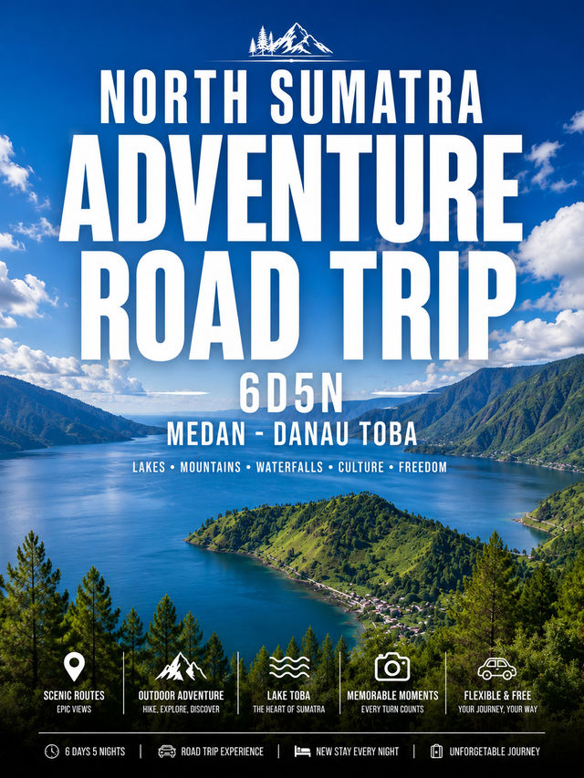 Medan - Danau Toba : North Sumatra Adventure Road Trip 6D5N