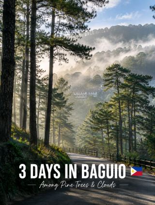 🇵🇭 3 Days in Baguio — A Quiet Escape Among Pine Trees and Mountain Clouds 🌲☁️