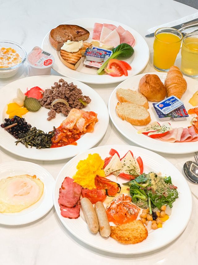 여유로운 호캉스의 꽃, 판교 호텔 조식🍽️