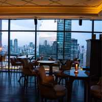 Overnight stay with a view of the Bangkok sky