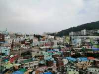 Colorful Gamcheon village in Busan 🎨