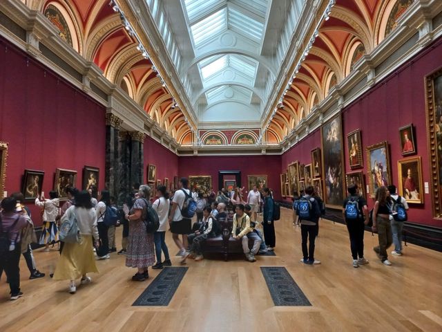 The Great National Gallery in London