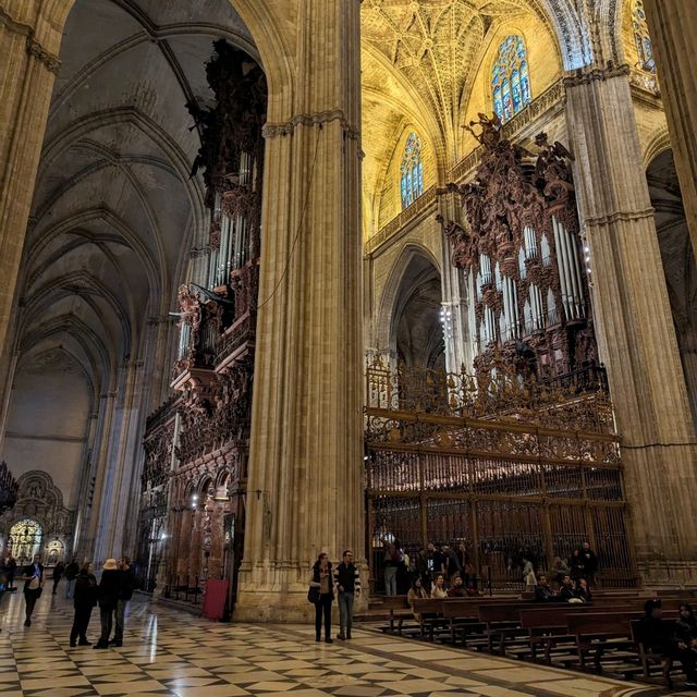 Seville cathedral is absolutely historical!