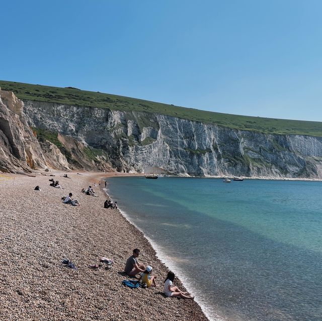 Covered in sunshine in the Isle of Wight