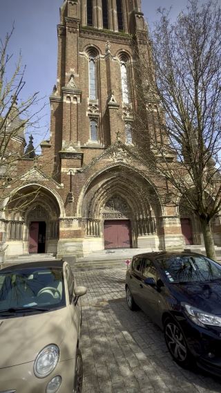 A beautiful church in a small town 
