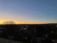 Sunset over the Abbey