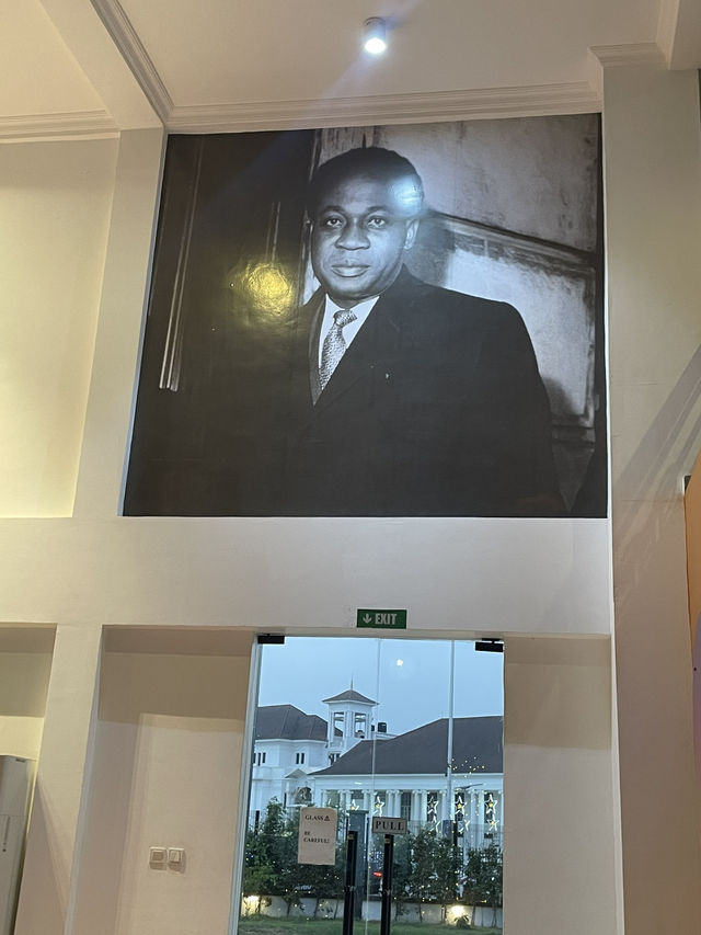 Osagyefo Dr. Kwame Nkrumah's Mausoleum located in Accra Ghana