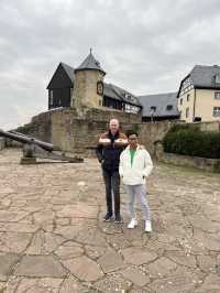 A fortress in the clouds — welcome to Schloss Waldeck, where history meets horizon 🇩🇪🏰🌅